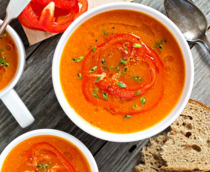 Soupe-de-poivrons