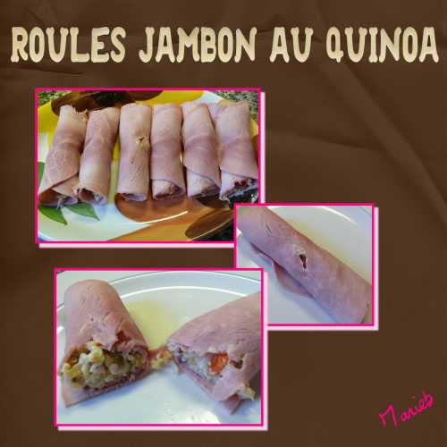 Roulé de jambon Roulé-de-jambon