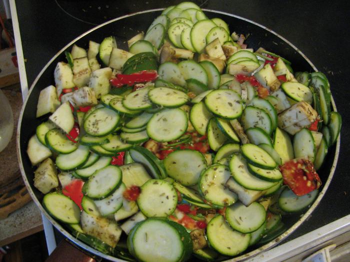 Courgettes-poelées