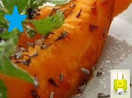 Melon-à-la-lavande-cuit-à-la-plancha