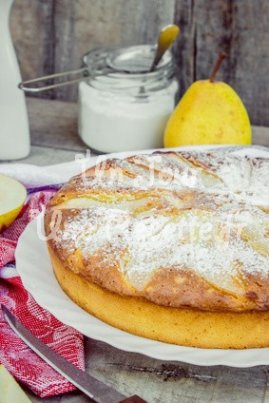 Gateau au yaourt et aux poires Gateau-au-yaourt-et-aux-poires