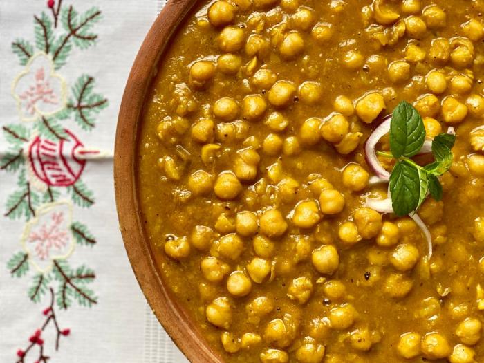 Chana masala (curry de pois chiches a l'indienne)