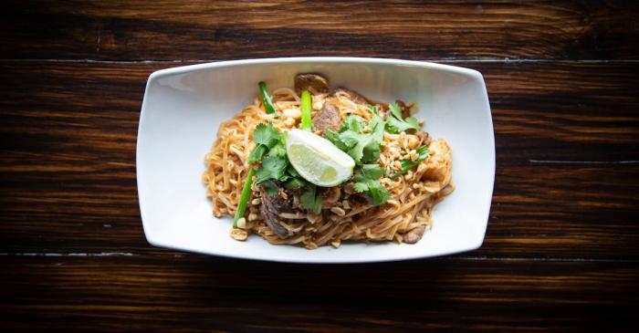Pad thai au poulet