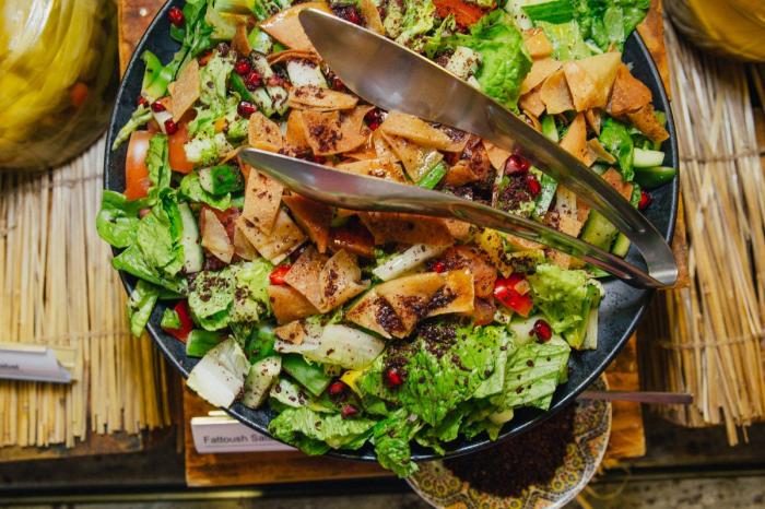 Fattouche libanais au sumac