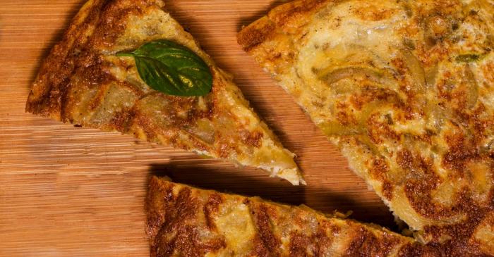 Tortilla espagnole aux pommes de terre