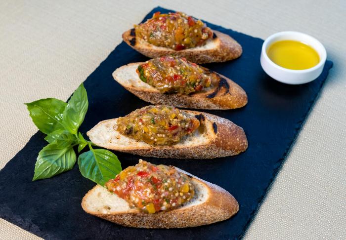 Caponata sicilienne aux aubergines