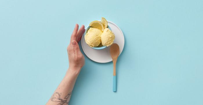 Granita sicilienne au citron