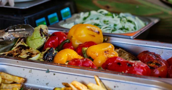 Escalivada catalane, les legumes rotis au four a l'huile d'olive