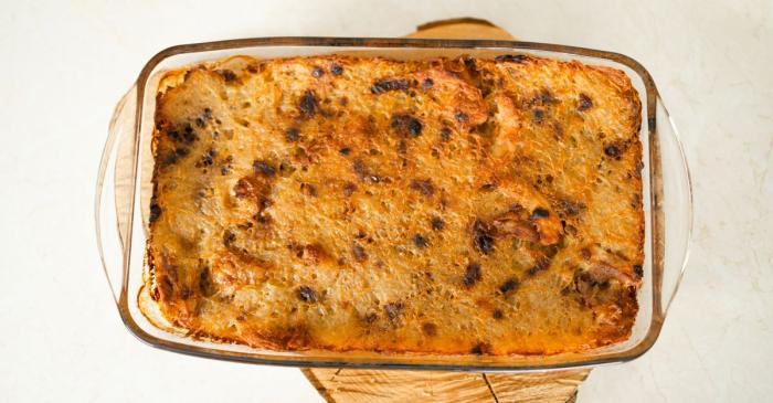Bobotie, le hachis de boeuf sucre-sale d'afrique du sud